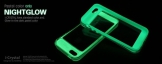 Чехол i-Crystal Aeonaz на iPhone 5/5S (светится в темноте) салатовый цена