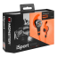 Наушники проводные Monster Cable iSport Strive Orange цена