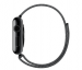 Apple Watch Корпус 38 мм, нержавеющая сталь цвета «чёрный космос», миланский сетчатый браслет цвета «чёрный космос» (MMFK2) купить