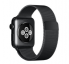 Apple Watch Корпус 38 мм, нержавеющая сталь цвета «чёрный космос», миланский сетчатый браслет цвета «чёрный космос» (MMFK2) цена