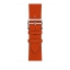 Ремешок Hermès Simple Tour из кожи Epsom цвета Feu для Apple Watch 42 мм (MMMW2ZM/A) купить