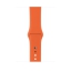 Спортивный ремешок цвета «оранжевый шафран» для Apple Watch 38 мм, размеры S/M и M/L (MQUT2ZM/A) цена