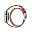 Ремешок Hermès Double Tour из кожи Epsom цвета Rose Jaipur для Apple Watch 38 мм (MNHJ2ZM/A) цена