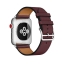 Ремешок Hermès Simple Tour из кожи Swift цвета Bordeaux для Apple Watch 38 мм (MQX02ZM/A) цена