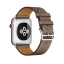 Ремешок Hermès Simple Tour из кожи Swift цвета Étoupe для Apple Watch 38 мм (MNHM2ZM/A) цена