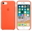 Чехол клип-кейс силиконовый Apple Silicone Case для iPhone 7/8, цвет «оранжевый шафран» (MR682ZM/A) Екатеринбург