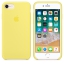 Чехол клип-кейс силиконовый Apple Silicone Case для iPhone 7/8, цвет «холодный лимонад» (MRFU2ZM/A) купить