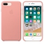 Чехол клип-кейс кожаный Apple Leather Case для iPhone 7 Plus/8 Plus, бледно‑розовый цвет (MRGA2ZM/A) цена