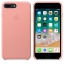 Чехол клип-кейс кожаный Apple Leather Case для iPhone 7 Plus/8 Plus, бледно‑розовый цвет (MRGA2ZM/A) цена