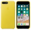 Чехол клип-кейс кожаный Apple Leather Case для iPhone 7 Plus/8 Plus, цвет «жёлтый бутон» (MRGC2ZM/A) цена