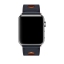 Ремешок Hermès Simple Tour Rallye из кожи Swift цвета Indigo/Rouge H для Apple Watch 42 мм (MRJG2ZM/A) цена