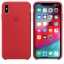 Чехол клип-кейс силиконовый Apple Silicone Case для iPhone XS Max, (PRODUCT)RED красный (MRWH2ZM/A) цена