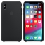 Чехол клип-кейс силиконовый Apple Silicone Case для iPhone XS Max, чёрный цвет (MRWE2ZM/A) Екатеринбург