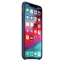 Чехол клип-кейс силиконовый Apple Silicone Case для iPhone XS Max, тёмно-синий цвет (MRWG2ZM/A) Екатеринбург