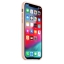 Чехол клип-кейс силиконовый Apple Silicone Case для iPhone XS, цвет «розовый песок» (MTF82ZM/A) купить