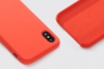 Чехол клип-кейс силиконовый WK Design Soft Case для iPhone Xs (красный) цена