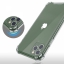 Чехол клип-кейс противоударный CTI для Apple iPhone 11 Pro Max из плотного силикона с усиленными уголками (прозрачный) Екатеринбург