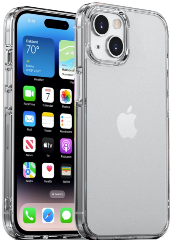 Чехол накладка Gurdini Alba Series Protective для iPhone 15 (матовый)