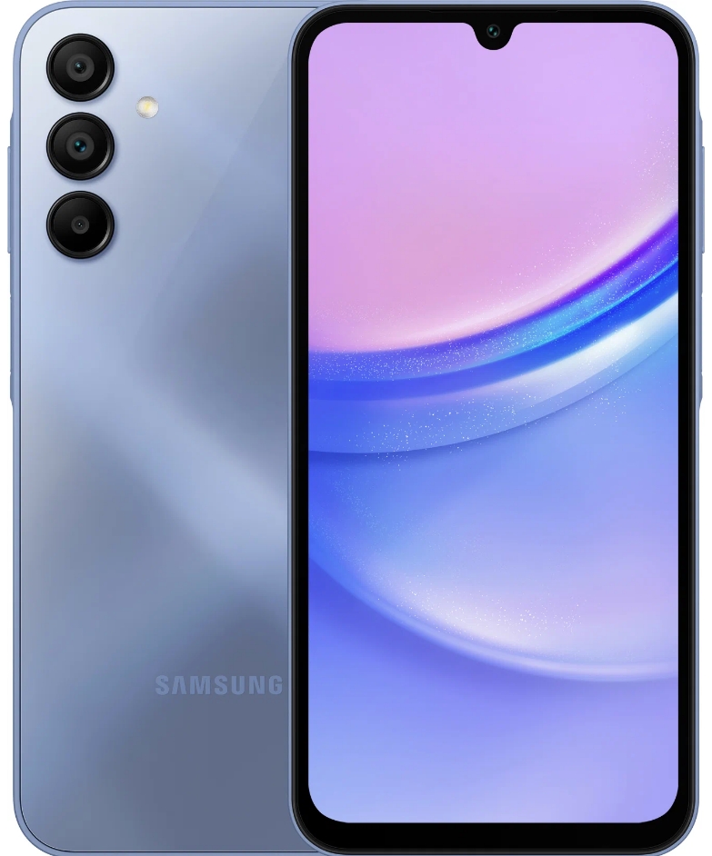 Samsung Galaxy A15 4G 4/128 ГБ, синий
