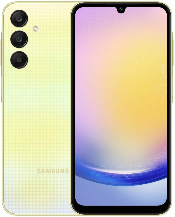 Samsung A25 5G 6/256 ГБ, жёлтый