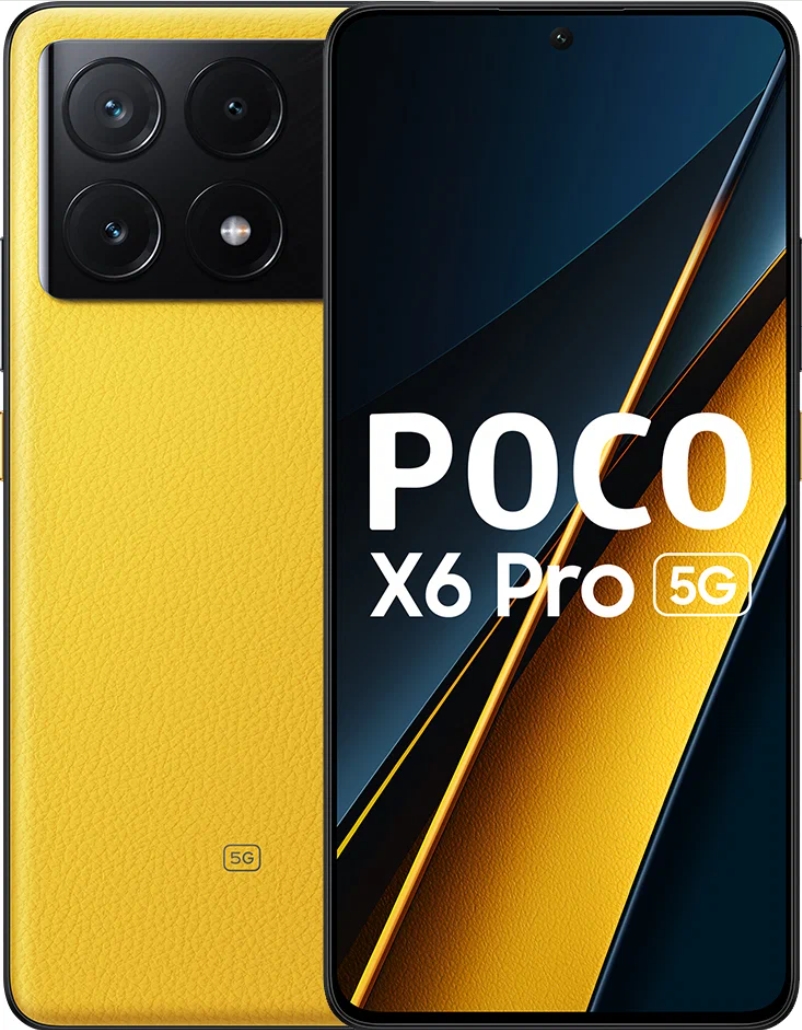 Xiaomi POCO X6 Pro 5G 8/256 ГБ, Yellow (желтый)