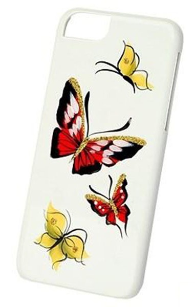 Чехол клип-кейс iCover HP Butterfly для iPhone 6/6S (белый)