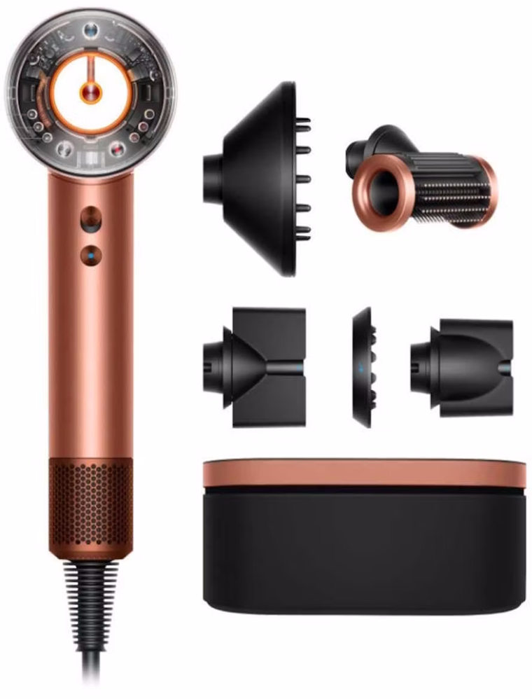 Фен Dyson Supersonic Nural HD16, янтарный шелк (176881-01) HK