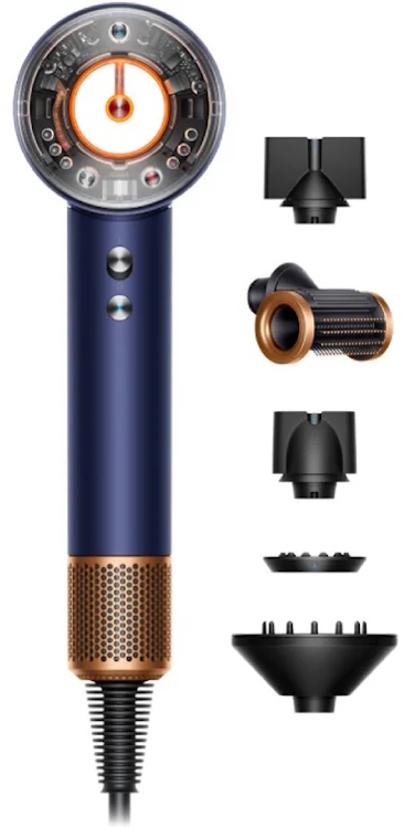 Фен Dyson Supersonic Nural HD16, синий/медь (493033-01) HK