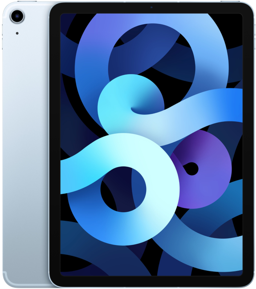 Планшет Apple iPad Air Wi-Fi + Cellular 256 ГБ, «голубое небо» (MYH62) 2020