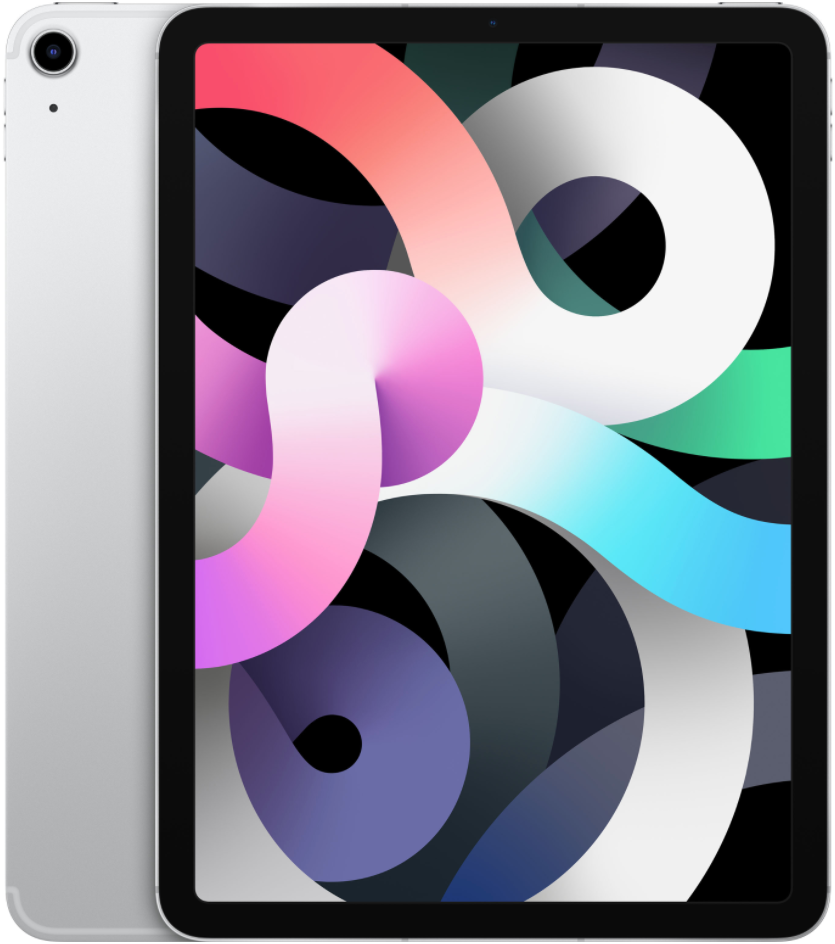 Планшет Apple iPad Air Wi-Fi + Cellular 256 ГБ, серебристый (MYH42) 2020