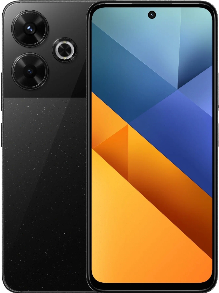 Xiaomi Poco M6 8/256 Black (черный) EU
