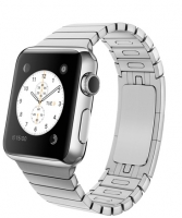 Apple Watch Link Bracelet Корпус 38 мм, нержавеющая сталь, блочный браслет из нержавеющей стали (38mm Stainless Steel Case with Link Bracelet) (MJ3E2) (C9)