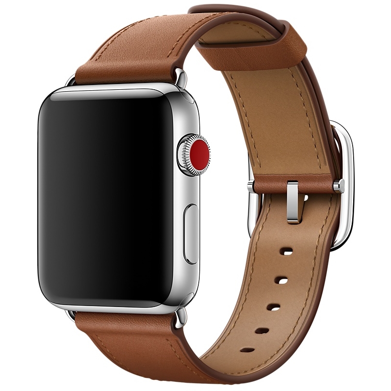 Ремешок золотисто-коричневого цвета с классической пряжкой для Apple Watch 42 мм (MPWT2ZM/A)