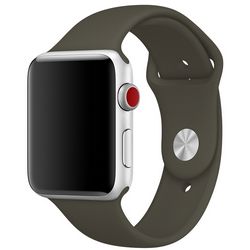 Спортивный ремешок тёмно-оливкового цвета для Apple Watch 38 мм, размеры S/M и M/L (MQUL2ZM/A)