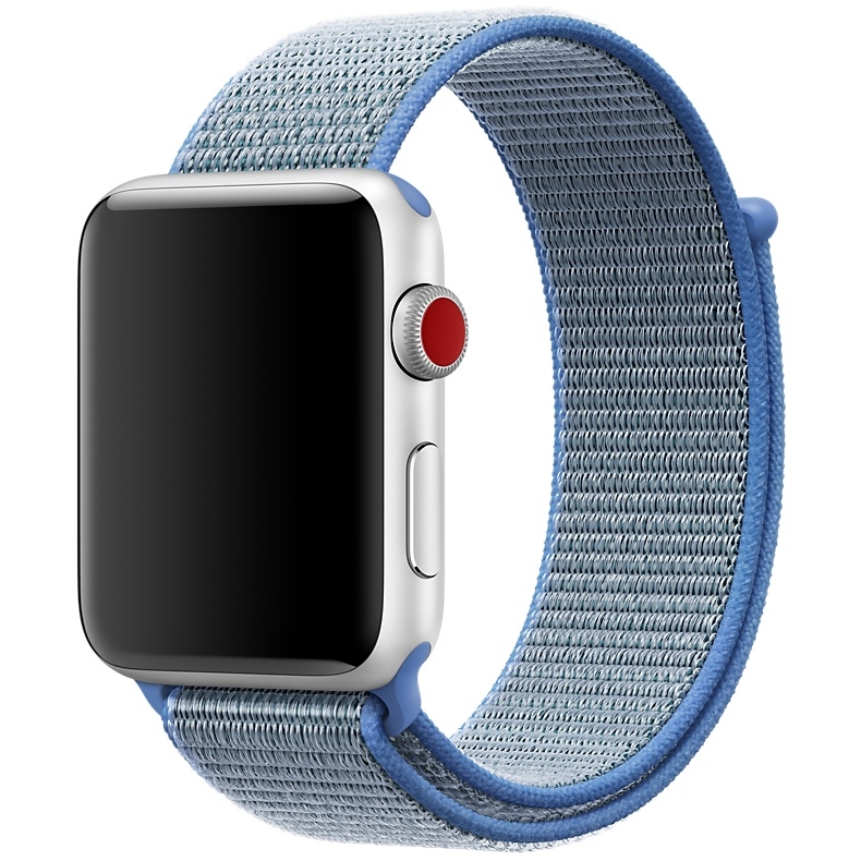 Спортивный браслет цвета «голубое озеро» для Apple Watch 42 мм (MRJ12ZM/A)