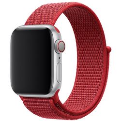 Спортивный браслет цвета (PRODUCT)RED для Apple Watch 40 мм (MU962AM/A)