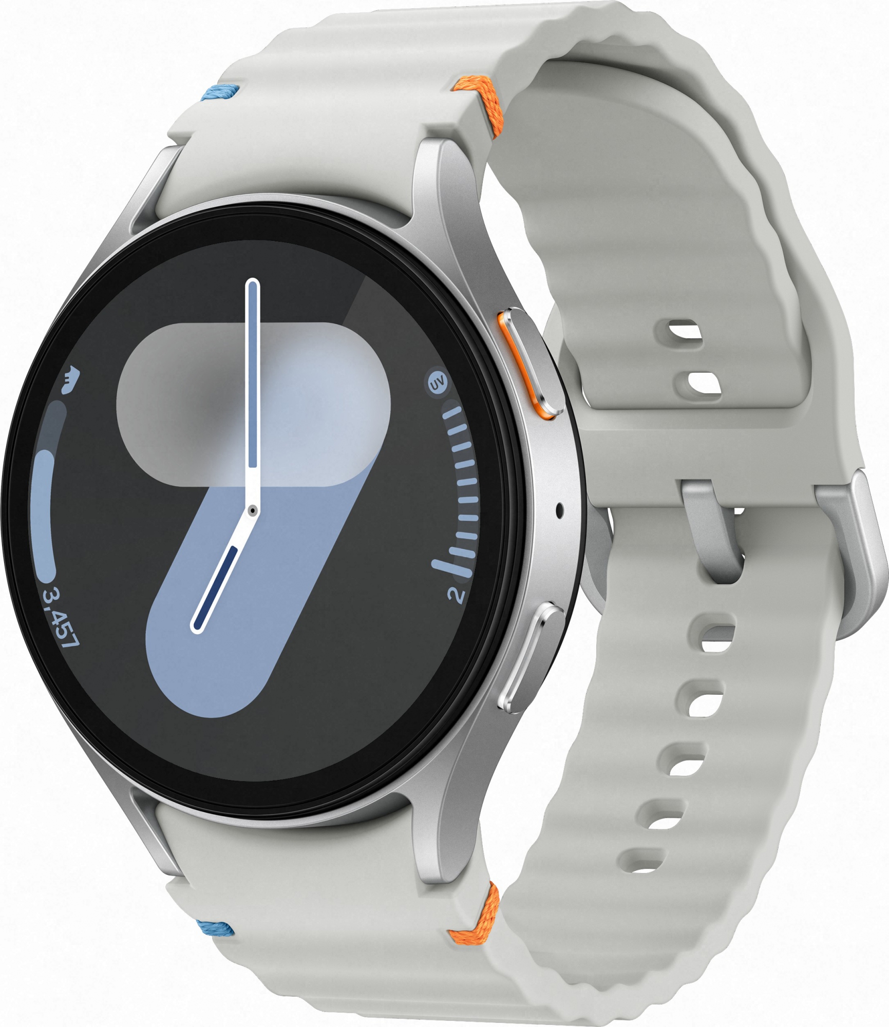 Часы Samsung Galaxy Watch7 44мм, LTE, серебро (SM-L315)
