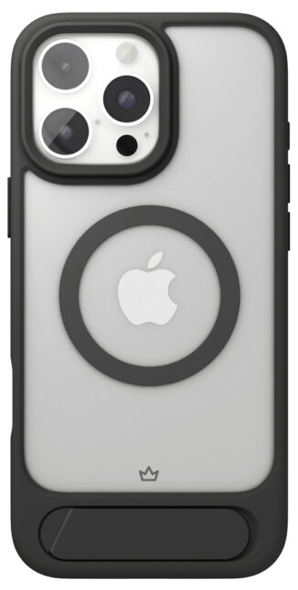 Чехол накладка с подставкой VLP Reels Case с поддержкой MagSafe для iPhone 16 Pro Max (прозрачный)