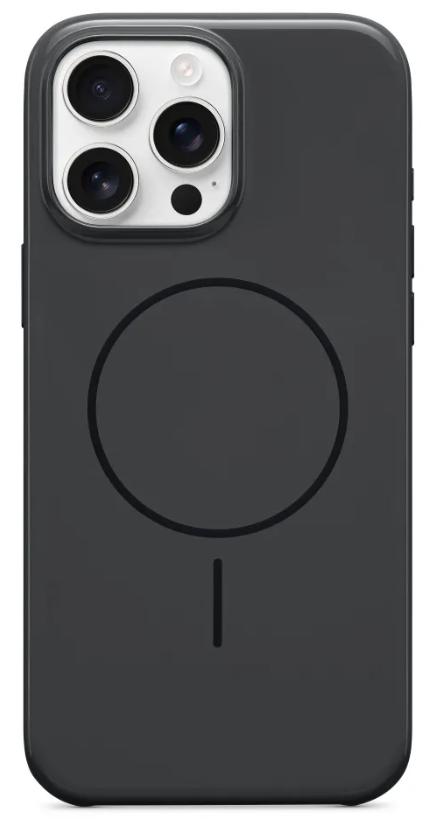 Чехол клип-кейс силиконовый Beats Case MagSafe для iPhone 16 Pro Max, цвет Black, Черный (MCFQ4)