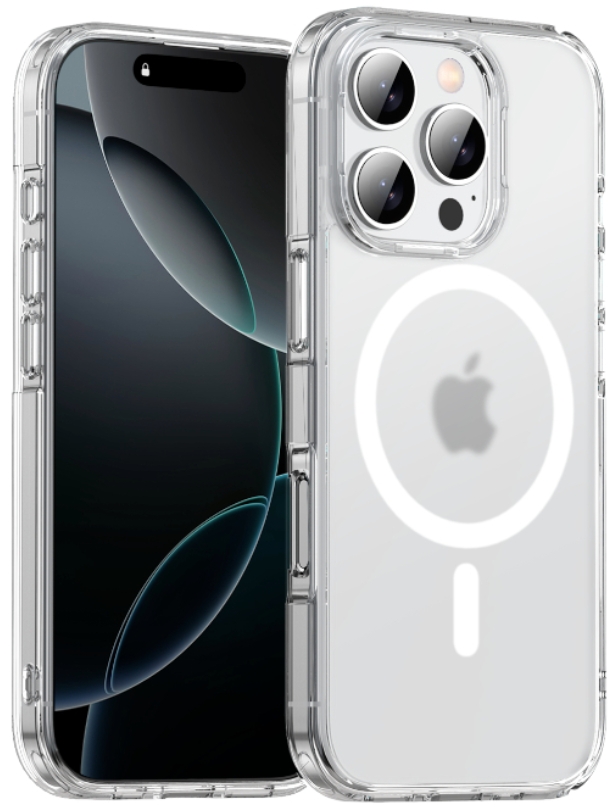 Чехол накладка Gurdini Alba с поддержкой Magsafe для iPhone 16 Pro Max (матовый)
