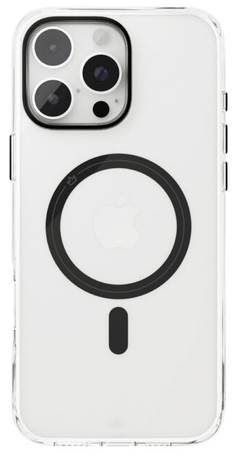 Чехол накладка VLP Diamond Case с поддержкой MagSafe для iPhone 16 Pro (черный)