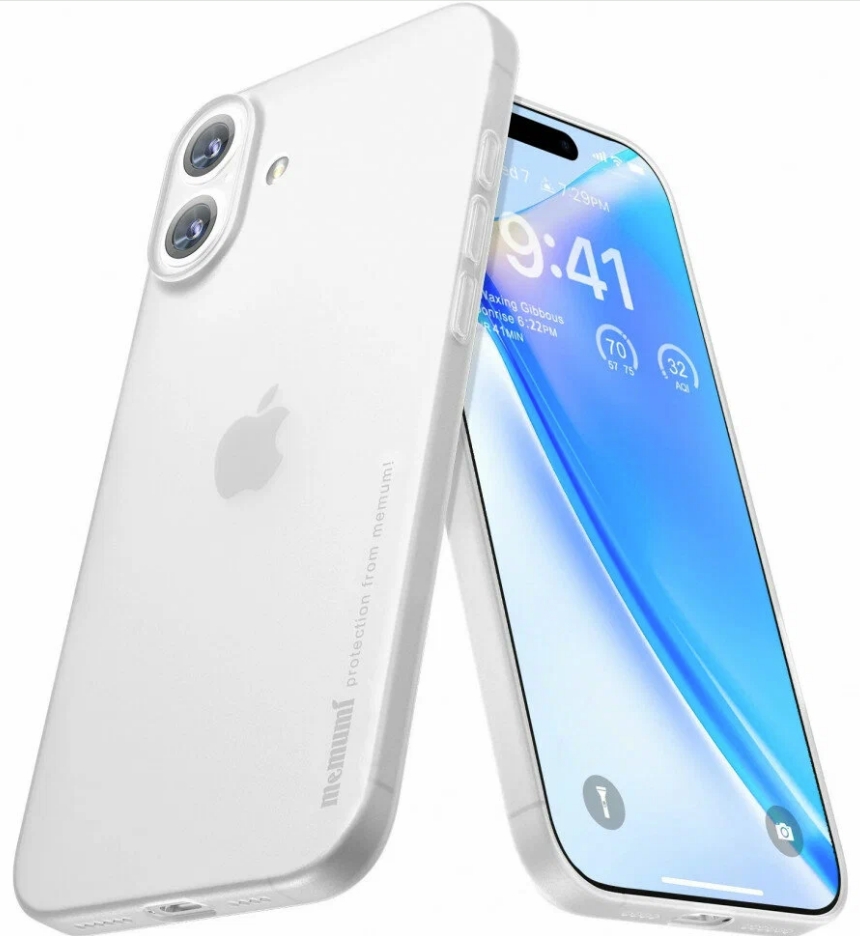 Чехол ультратонкий накладка iPhone 16 6.1