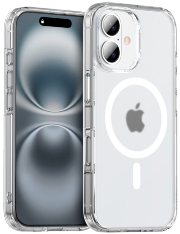 Чехол накладка Gurdini Alba с поддержкой Magsafe для iPhone 16 (матовый)