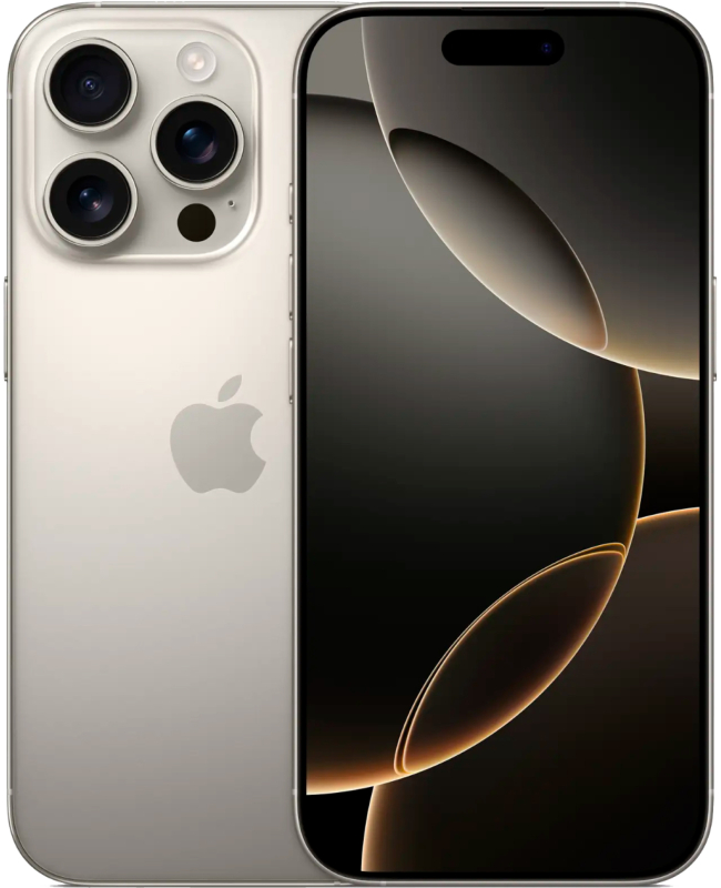 Apple iPhone 16 Pro 128GB Натуральный титан (eSIM)