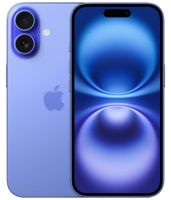 Apple iPhone 16 128GB Ультрамарин (2SIM)