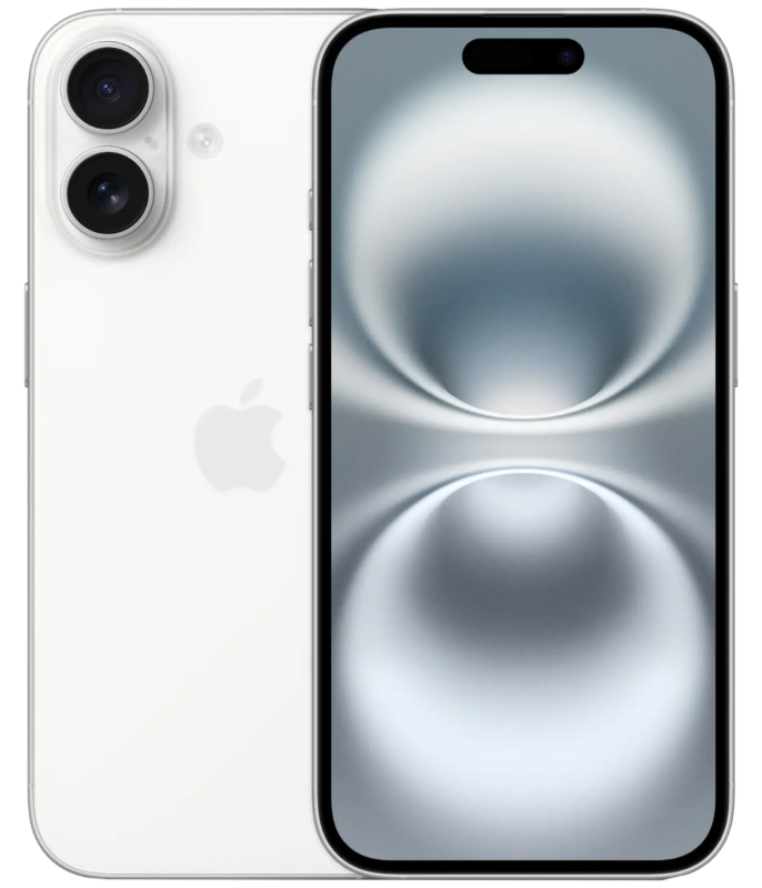 Apple iPhone 16 128GB Белый (2SIM)