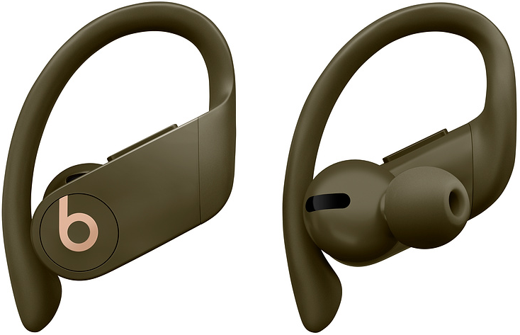 Беспроводные наушники-вкладыши Beats Powerbeats Pro, серия Totally Wireless, тёмно-оливковый цвет MV712