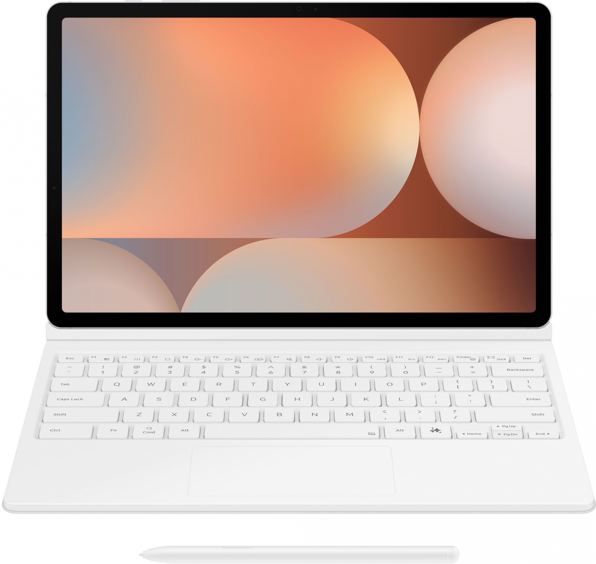 Планшет Samsung Galaxy Tab S10+ с клавиатурой 12/256ГБ, Wi-Fi, серебристый (SM-X820)