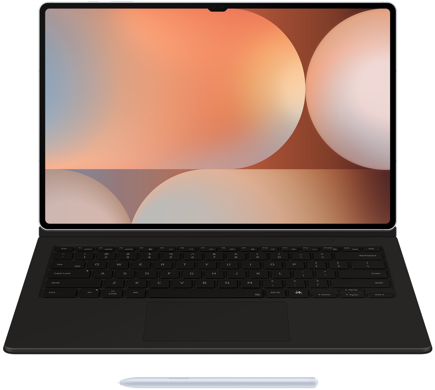Планшет Samsung Galaxy Tab S10 Ultra с клавиатурой 12/256ГБ, Wi-Fi, серебристый (SM-X920)