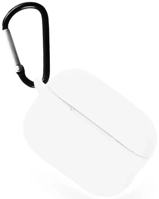 Чехол силиконовый Gurdini для Airpods 4 (белый)